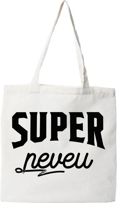 Tote bag coton recyclé super neveu 3