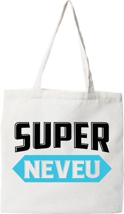 Tote bag coton recyclé super neveu