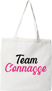 Tote bag coton recyclé team connasse