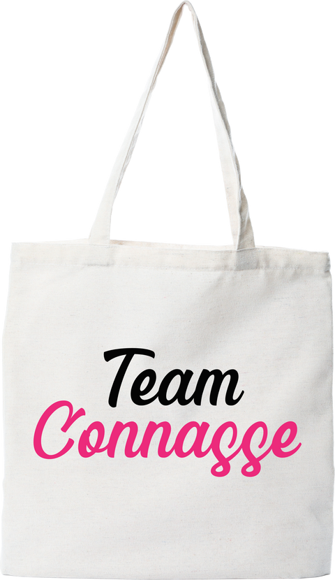 Tote bag coton recyclé team connasse