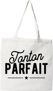 Tote bag coton recyclé tonton parfait