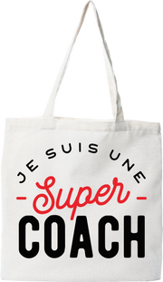 Tote bag coton recyclé une super coach