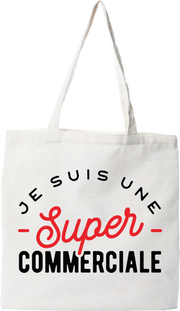 Tote bag coton recyclé une super commerciale