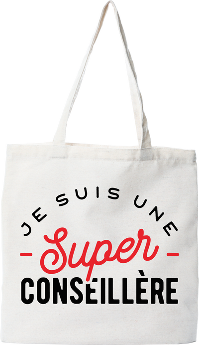 Tote bag coton recyclé une super conseillère