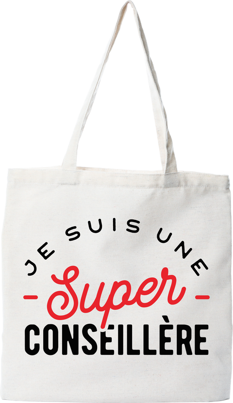 Tote bag coton recyclé une super conseillère