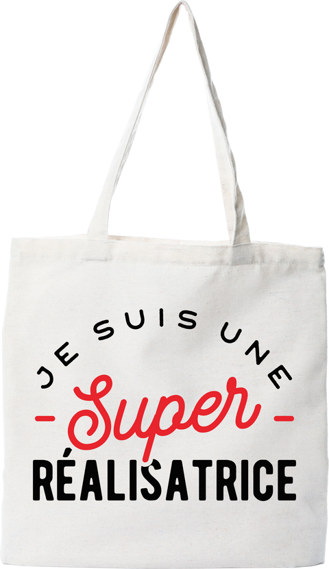 Tote bag coton recyclé une super réalisatrice