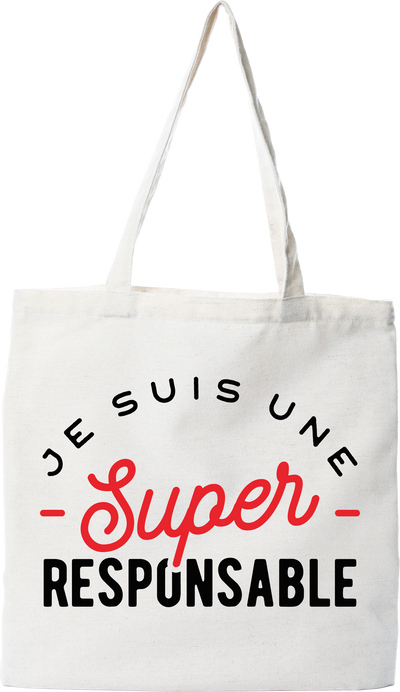 Tote bag coton recyclé une super responsable