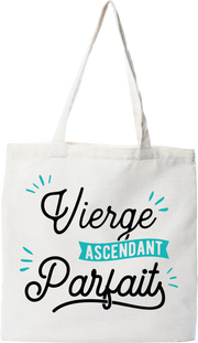 Tote bag coton recyclé vierge ascendant parfait