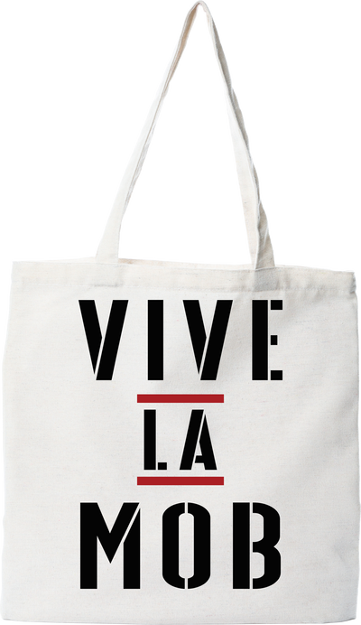 Tote bag coton recyclé vive la mob