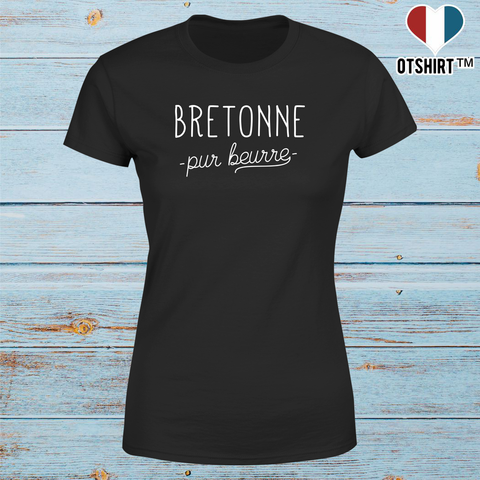 T shirt femme bretonne pur beurre