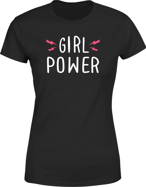 T shirt femme girl power