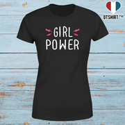 T shirt femme girl power