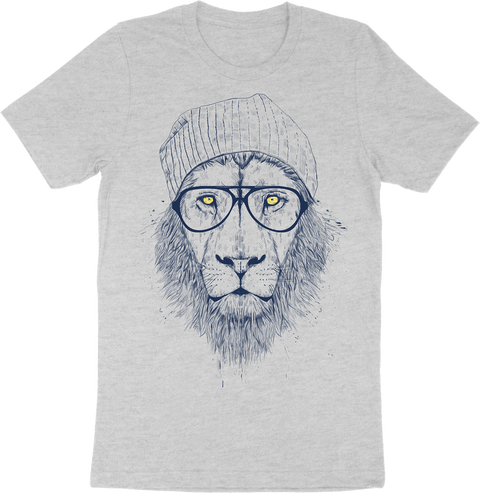 T shirt homme BIO Balázs Solti cool lion
