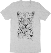 T shirt homme BIO Balázs Solti lovely leopard