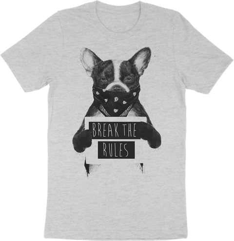 T shirt homme BIO Balázs Solti rebel dog