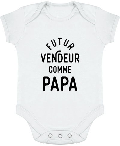 Body bébé Futur vendeur comme papa