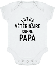 Body bébé Futur vétérinaire comme papa