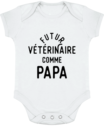 Body bébé Futur vétérinaire comme papa