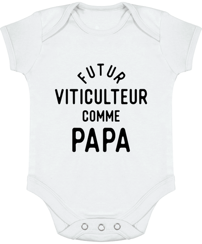 Body bébé Futur viticulteur comme papa