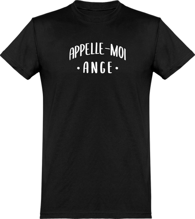  T shirt homme appelle moi ange