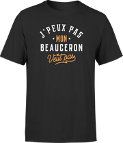 T shirt homme j peux pas beauceron