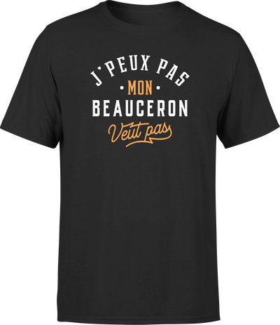 T shirt homme j peux pas beauceron