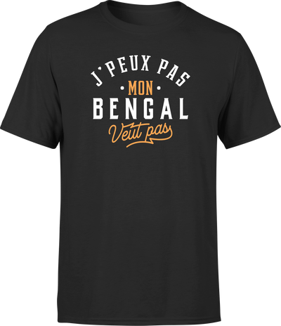 T shirt homme j peux pas bengal