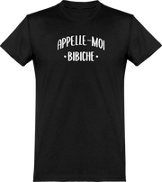  T shirt homme appelle moi bibiche