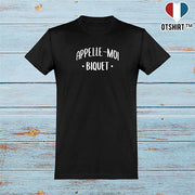  T shirt homme appelle moi biquet