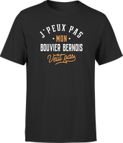 T shirt homme j peux pas bouvier bernois