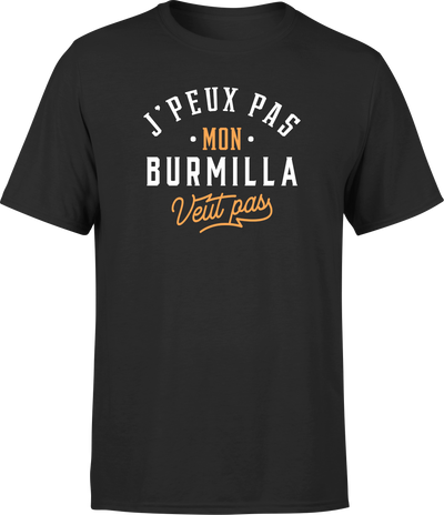 T shirt homme j peux pas burmilla