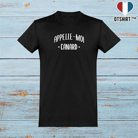  T shirt homme appelle moi canard