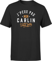 T shirt homme j peux pas carlin