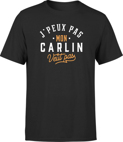 T shirt homme j peux pas carlin