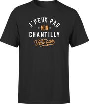 T shirt homme j peux pas chantilly