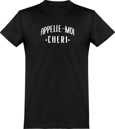  T shirt homme appelle moi cheri