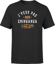 T shirt homme j peux pas chihuahua