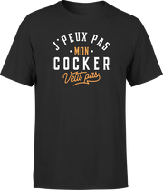 T shirt homme j peux pas cocker