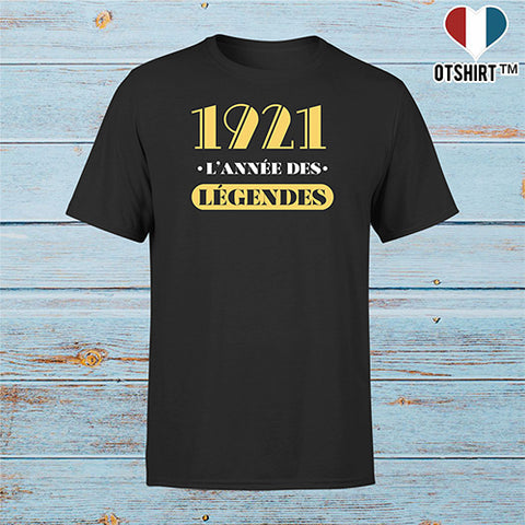 T shirt homme 1921 l'année des légendes