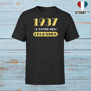 T shirt homme 1937 l'année des légendes