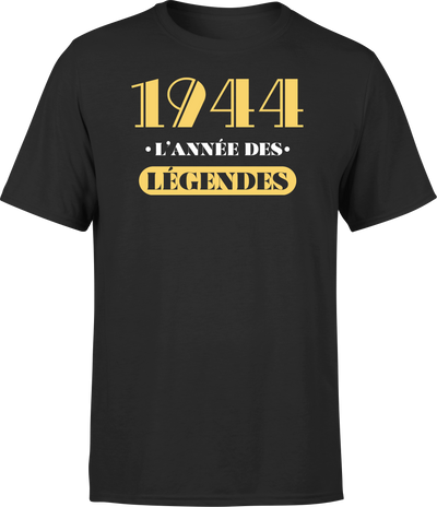 T shirt homme 1944 l'année des légendes