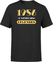 T shirt homme 1956 l'année des légendes