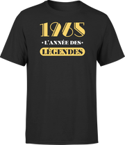 T shirt homme 1965 l'année des légendes