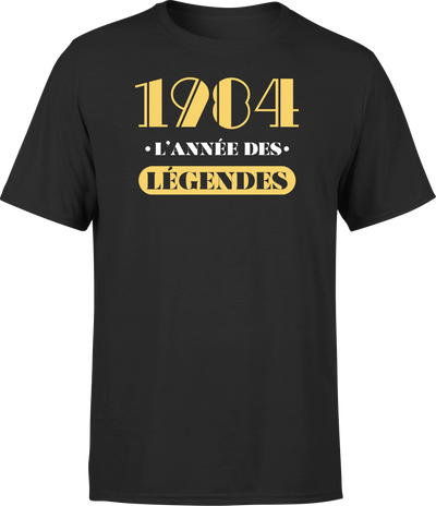 T shirt homme 1984 l'année des légendes