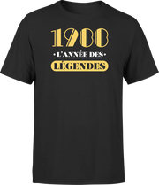 T shirt homme 1988 l'année des légendes