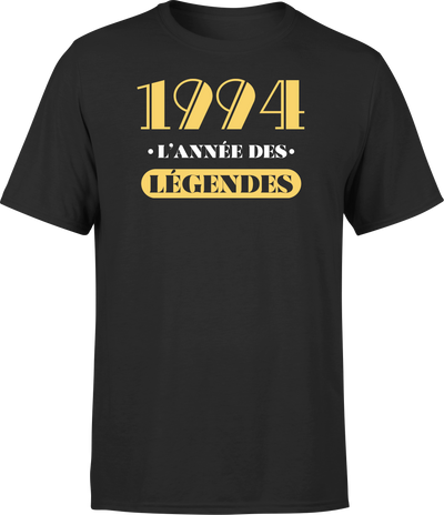 T shirt homme 1994 l'année des légendes
