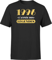 T shirt homme 1996 l'année des légendes
