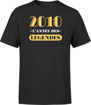 T shirt homme 2018 l'année des légendes