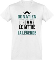  T shirt homme donatien l'homme le mythe la légende