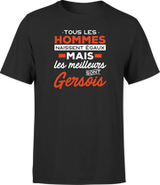T shirt homme Les meilleurs sont gersois